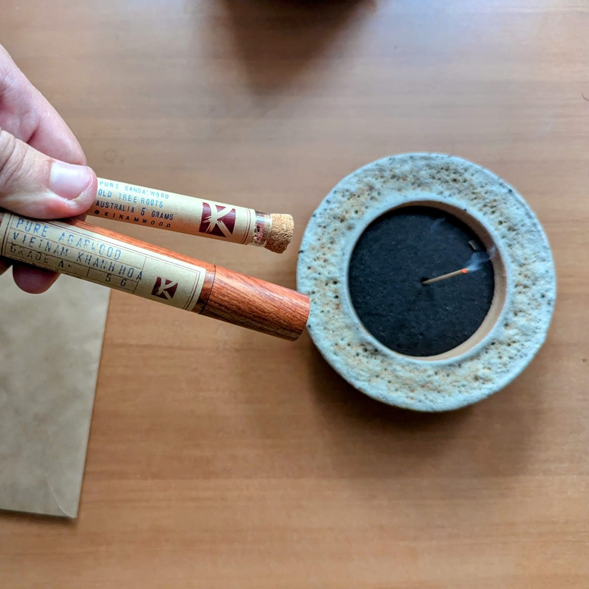 Incense stand from my favorite artist