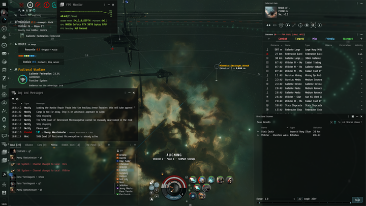 Some EVE Online shorts